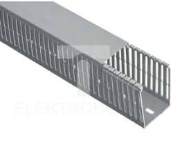 Korytko grzebieniowe samogasnące 100x100 szare z pokrywą PV UV ECS100100 /2m/