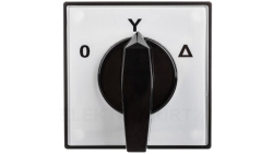 Łącznik krzywkowy gwiazda-trójkąt 3P 63A do wbudowania 4G63-12-U R214 63-840310-051