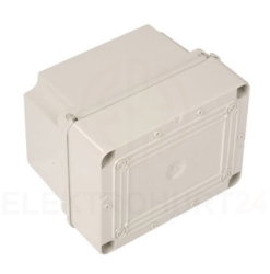 Puszka n/t hermetyczna pusta 140x190x140mm IP56 szara GW44217