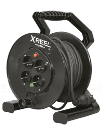 Przedłużacz bębnowy XREEL 30mb H05RR-F 3x1,5 IP20 4xGS 230V 92501T48163