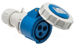 Gniazdo siłowe przenośne 16A 3P IP67