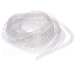 Wąż osłonowy spiralny 25/22,2mm transparentny SP25 /10m/