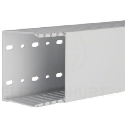 tehalit Kanał grzebieniowy HNG bezhalogenowy 75x100mm PC-ABS jasnoszary HNG75100 /2m/