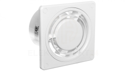 Wentylator wyciągowy fi 100 8W 72m3/h 230V IPX4 biały RING E0007848 WWR100