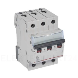 Wyłącznik nadprądowy 3P D 2A 6kA AC S303 TX3 403748