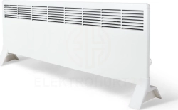 Grzejnik BETA 1500W 389x1121mm z term. mech. wtyczką i nóżki bez wspor. mont. BETA15-MP