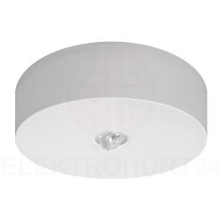 Oprawa awaryjna AXN IP65 ECO LED 3W 385lm (opt. otwarta) 1h jednozadaniowa AT biała AXNO/3W/E/1/SE/AT/WH