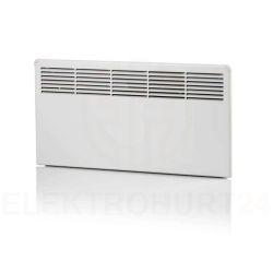 Grzejnik BETA 1000W 389x853mm z term. mech. wtyczką i nóżki bez wspor. mont. BETA10-MP