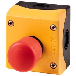 Kaseta z przyciskiem bezpieczeństwa przez pociągnięcie 1Z 1R IP66 M22-PV/KC11/IY 216525