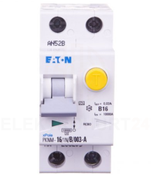 Wyłącznik różnicowo-nadprądowy 2P 16A B 0,03A typ A PKNM 16/1N/B/003-A 236205