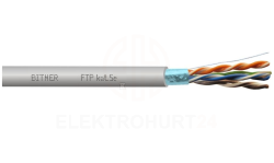 Kabel teleinformatyczny BiTLAN F/UTP 4x2x24 AWG (0,5) cat.5e 200MHz Eca TI0007 /305m/