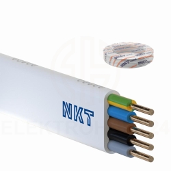 Przewód NKT instal YDYp 5x1,5 żo 450/750V /100m/