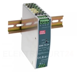 Zasilacz impulsowy 24VDC 3,2A 76,8W EDR-75-24