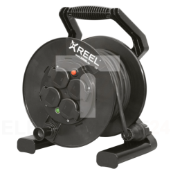 Przedłużacz bębnowy XREEL 40mb H05RR-F 3x1,5 IP44 4xGS 230V 92501H48173