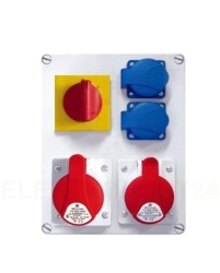 Rozdzielnica stacjonarna R-BOX KOMAPKT 1x32A/5P 1x250V, wył. 0/1 B.325/1/01