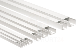 Kanał kablowy z pokrywą CP 100x100 biały /2m/ ECCP100100B