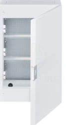 Rozdzielnica multimedialna natynkowa 3R IP40 drzwi białe VEGA VB318MP