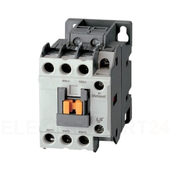 Stycznik LS Electric, 18A w AC-3, moc 7,5kW, napięcie cewki 24VDC, styki pomocnicze 1a1b 1346100300 MC-18B 24VDC 1A1B