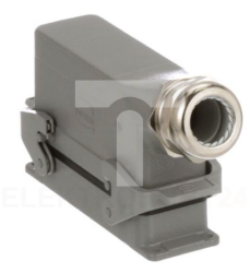 Obudowa metalowa złącza HAN-KIT 24B 24+PE męski+żeński 500V 16A Han B wejście kątowe+pulpitowe (przelotowe) M32 10330240000