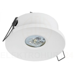 Oprawa awaryjna LED 3W 1h AXEP ECO IP65/20 3W (opt. otwarta) jednozadaniowa biała AXPO/3W/E/1/SE/X/WH
