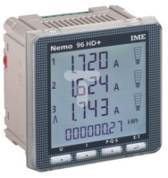 Miernik parametrów sieci NEMO 96 HD+ TABLICOWY 1-5A 690V A80-265VAC/110-300VDC Nemo 96 HD+ MF96021A