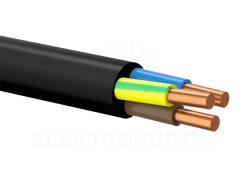 Kabel energetyczny YKY 3x6 żo 0,6/1kV /bębnowy/