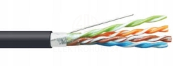 Kabel teleinformatyczny żelowany F/UTPw kat.5e 4x2x0,5 /bębnowy/