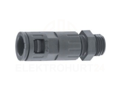 Dławnica do węża osłonowego M25 IP68 SILVYN KLICK-GPZ-M 25x1,5 szara 55500830