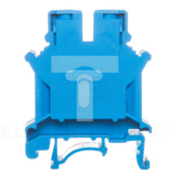 Złączka szynowa 1-torowa ZJU-2,5/BL niebieska R34RR-07010000225