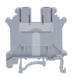 Złączka szynowa 1-torowa ZJU2-2.5 2,5mm2 szara R34RR-07010000205