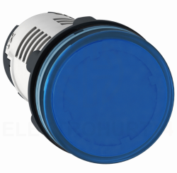Lampka sygnalizacyjna 22mm niebieska 230V AC XB7EV06MP