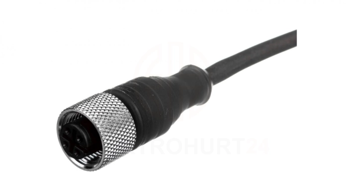 Przewód ze złączem żeńskim M12 4-pinowe proste z kablem 2m XZCP1141L2