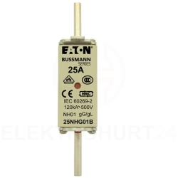 Wkładka bezpiecznikowa NH1 25A gL/gG 500V 25NHG01B