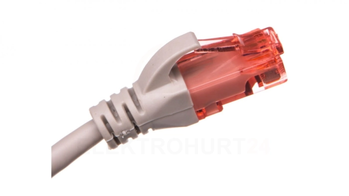 Kabel krosowy (Patch Cord) U/UTP kat.6 szary 2m DK-1612-020