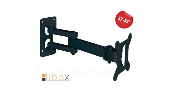 Uchwyt TV LCD 17- 32 ATENY czarny LIBOX LB-200