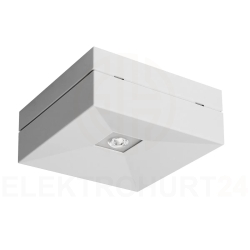 Oprawa awaryjna LOVATO N ECO LED 1W 125lm (opt. otwarta) 1h jednozadaniowa biała LVNO/1W/E/1/SE/AT/WH