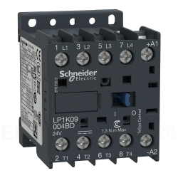 Stycznik mocy 20A AC-1 4P 24V DC LP1K09004BD