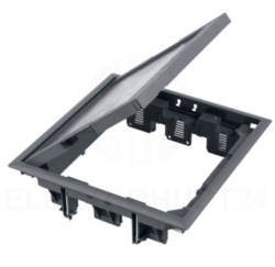 Simon Connect Puszka podłogowa 12x K45 lub 6x SIMON500 z pokrywą 5mm s