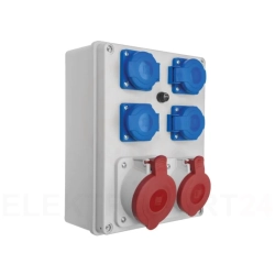 Rozdzielnica R-BOX 240 1x32A/5P 1x16A/5P 4x250V IP44 B.1100-02