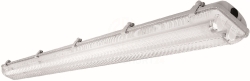 Oprawa hermetyczna HELIOS BIS 258 pod 2 świetlówki LED T8 G13 1500mm, IP65 ABS/PS LD-HEL258B-30