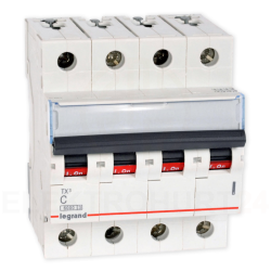 Wyłącznik nadprądowy 4P C 16A 6kA AC S304 TX3 403562