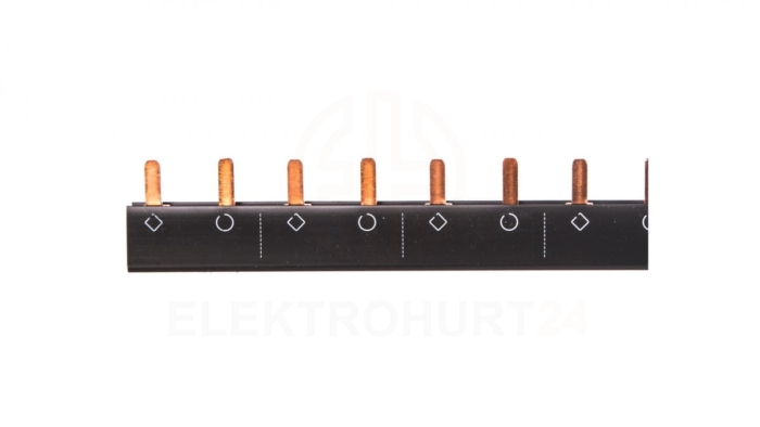 Szyna łączeniowa 2P 100A 16mm2 sztyftowa (57 mod.) A9XPH257
