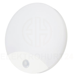 Plafoniera LED TAWAN 10W 4000K 940lm IP44 FI-25cm czujnik PIR C38-ST41-104-PIR
