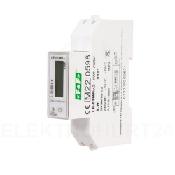 Jednofazowy wskaźnik zużycia energii LE-01MR V.2