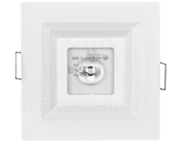 Oprawa awaryjna LOVATO P ECO LED 1W 120lm (opt. otwarta) 1h jednozadaniowa biała LVPO/1W/E/1/SE/X/WH