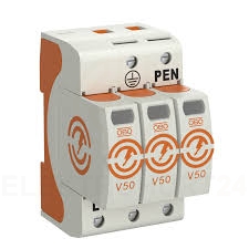 Ogranicznik przepięć Typ T1+T2 3P 12,5kA 280V V50-3-280 5093511