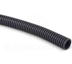 Rura karbowana PVC 750N fi18/13,5mm szara RKSS 18/13,5 10309 /100m/
