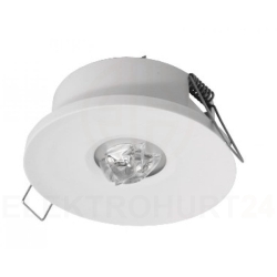Oprawa awaryjna AXP IP65/20 ECO LED 3W 325lm (opt. koryt.) 1h jednozadaniowa biała AXPC/3W/E/1/SE/X/WH