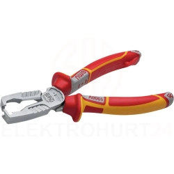 Szczypce izolowane 1000V do ściągania izolacji do 10mm2 1451-49-VDE-180