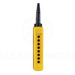 Obudowa kasety 8-otworowa 22mm żółta IP65 XACA08